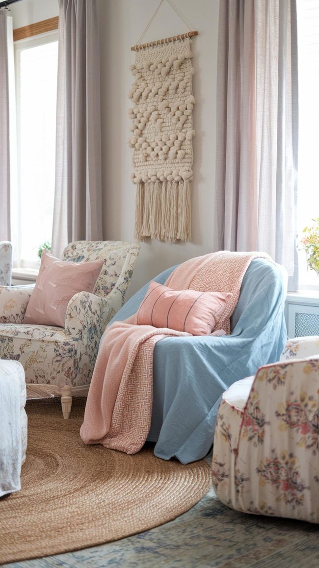 Soft Chenille Meets Rough Jute