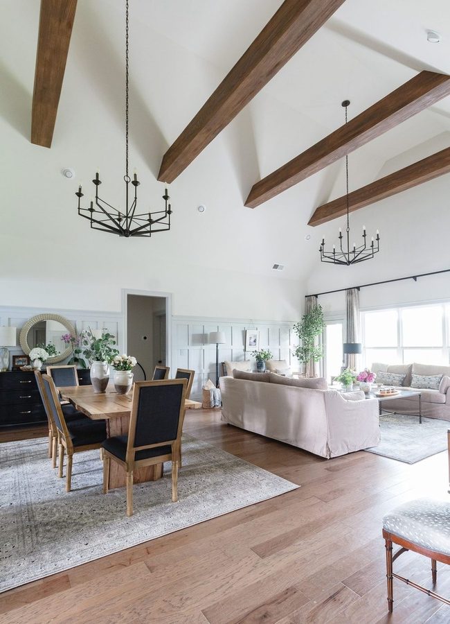 Two-Rug Living Space Division