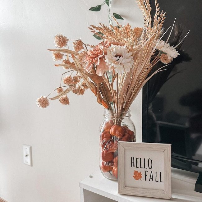 Pumpkin Orange Autumn Welcome
