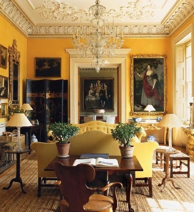 Golden Frames In Sunny Yellow