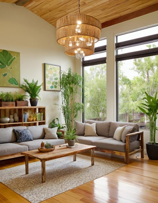 Organic Maple and Living Green Room