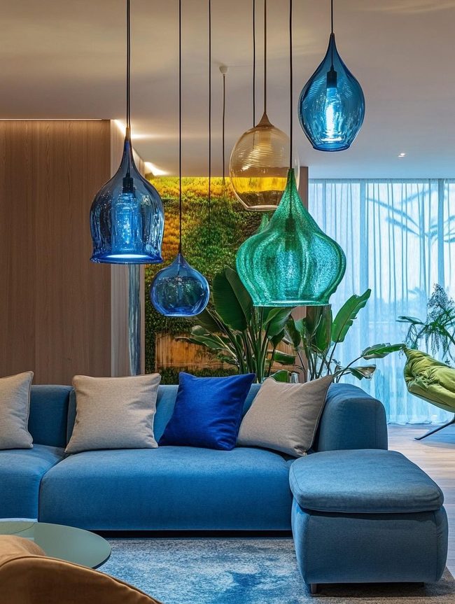 Cool Toned Ambient Lighting