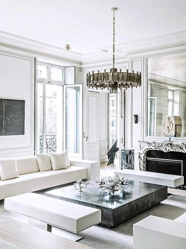 Bright Windows Metal Statement Chandelier