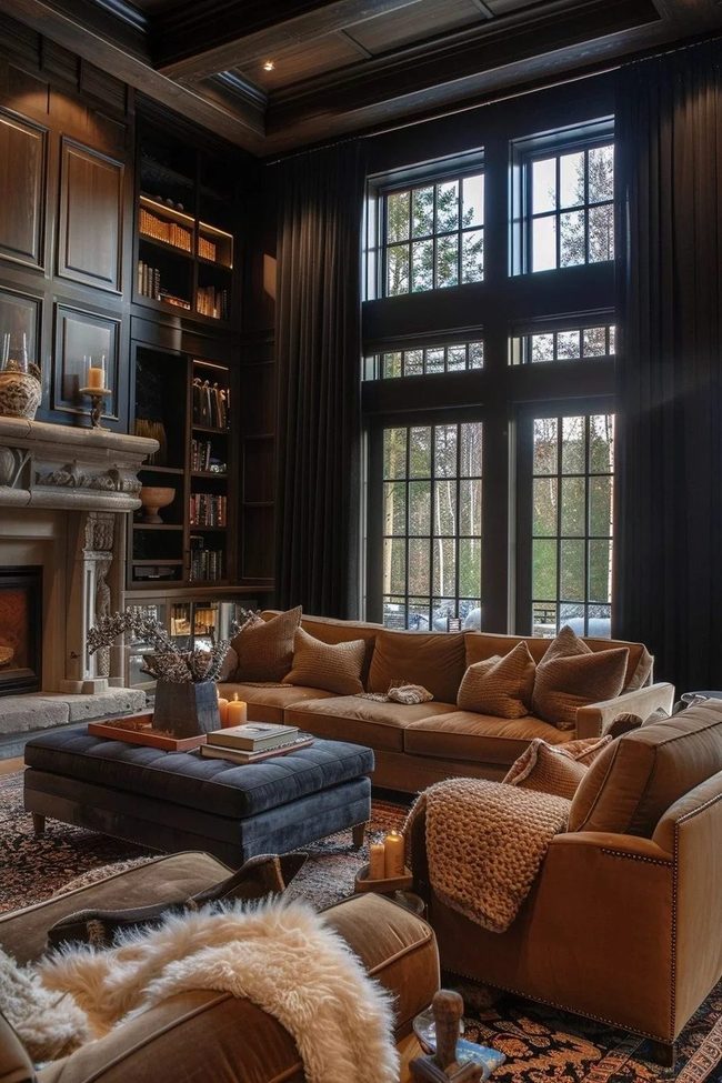 Deep Wood Warmth And Light
