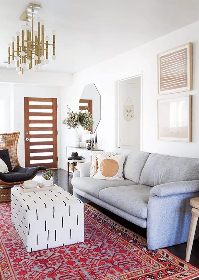 Daily Function Shapes Living Room Layout