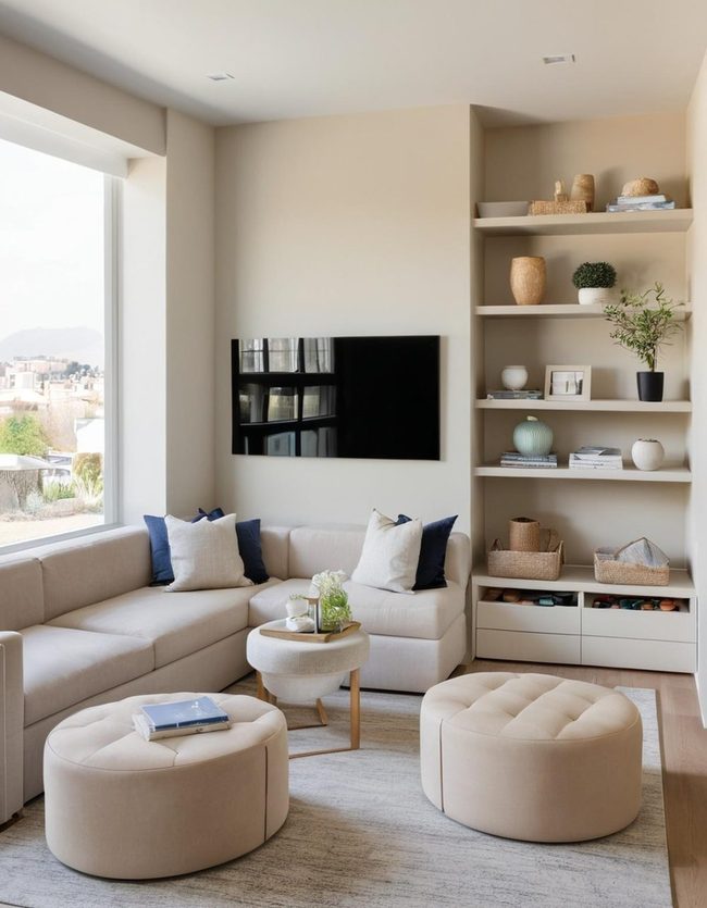 Smart Storage Ottomans Transform Tiny Spaces