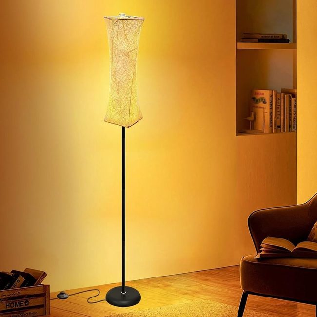 Sculptural Floor Lamp, Ambient Corner Light