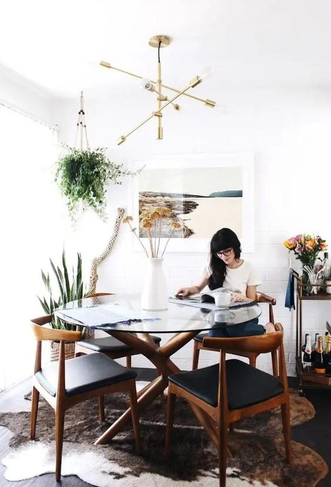 Gold Metal Ceiling Statement