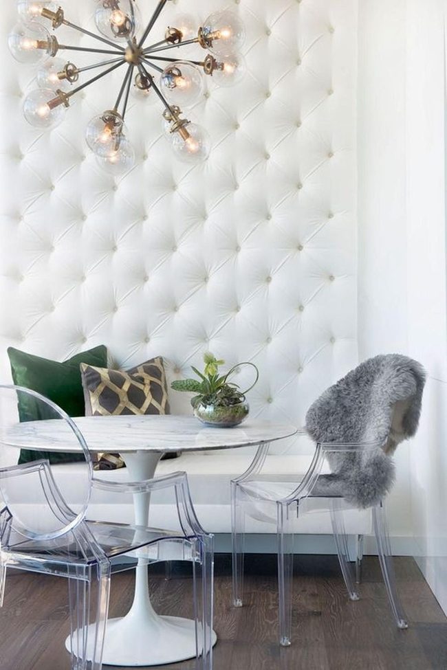 Marble Table Modern Geometry