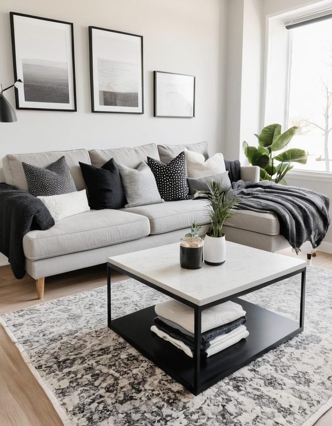Grey and White Simplicity
