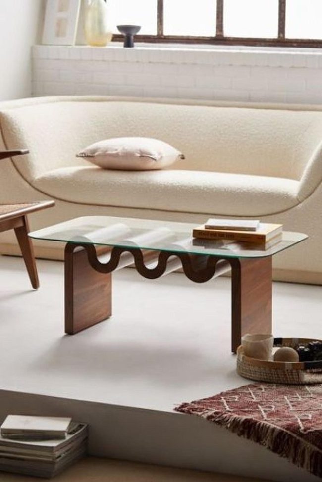 Cream Sofa Sunlit Reading Room