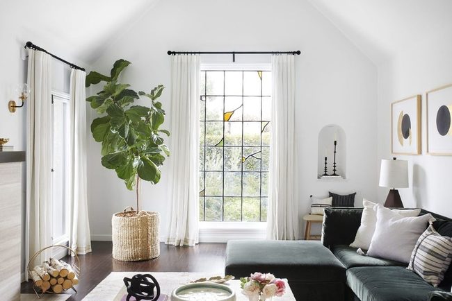 Fabric Drapes Shape Room Design