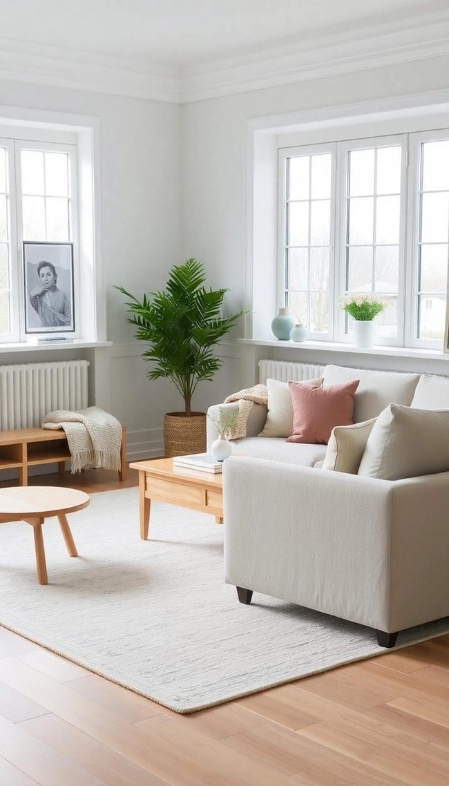 Glow Lumber Scandinavian Living Room