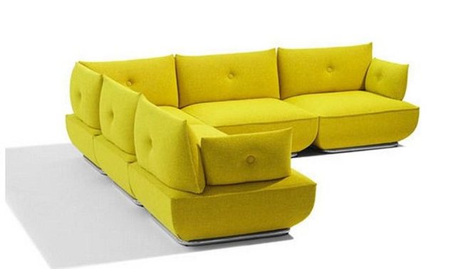 Bold Color Modular Sofa System