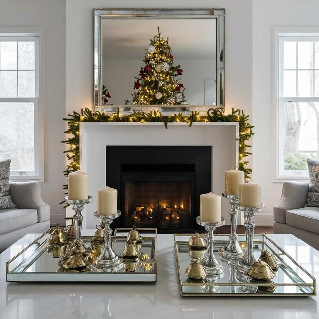 Mirrors Double Your Festive Sparkle