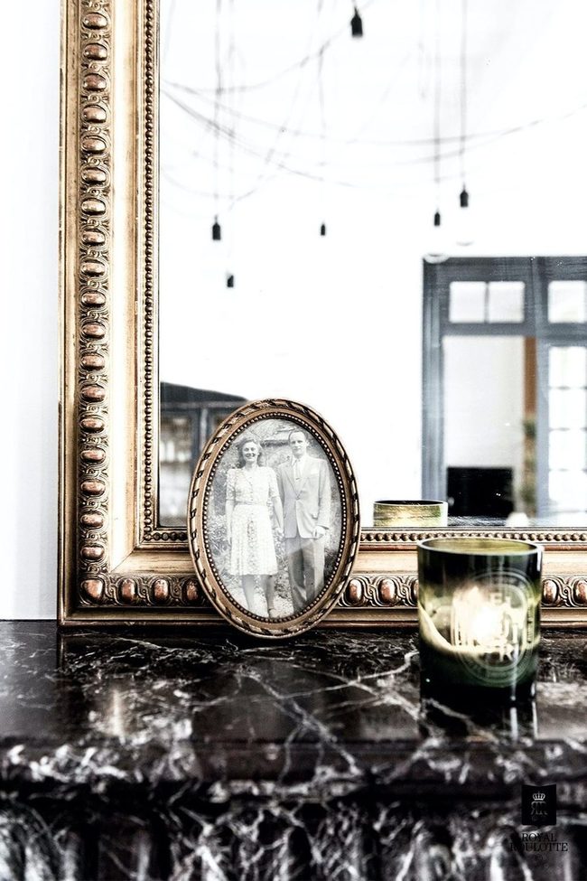 Gold Frame Reflections