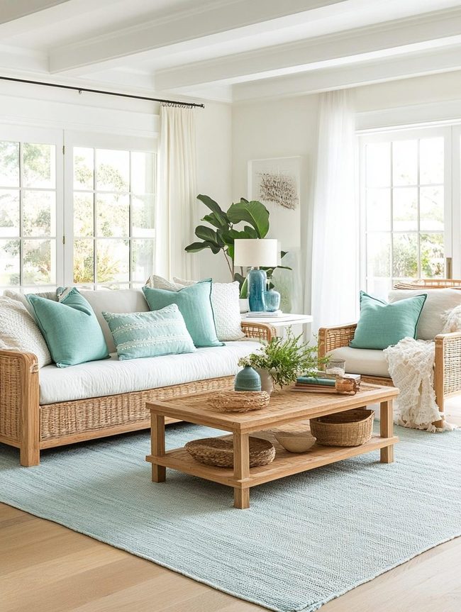 Soft Blue Coastal Living