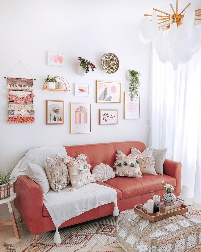 Rug And Wall Art Color Echo