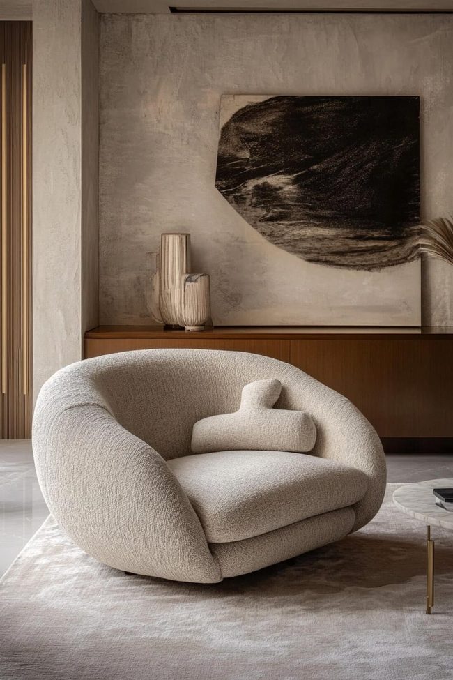 Linen Accent Chairs For Flexible Seating