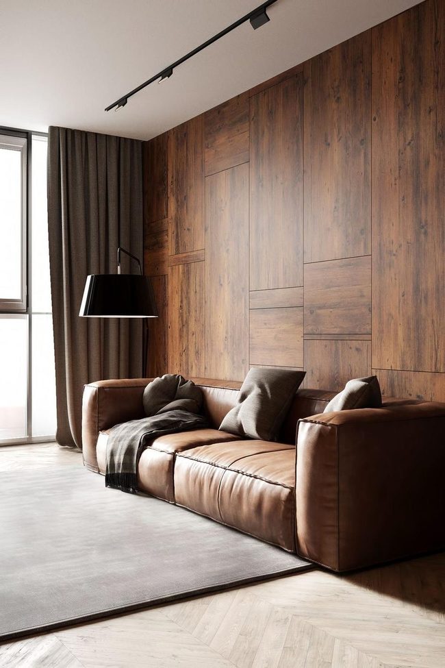 Cognac Leather Statement Piece