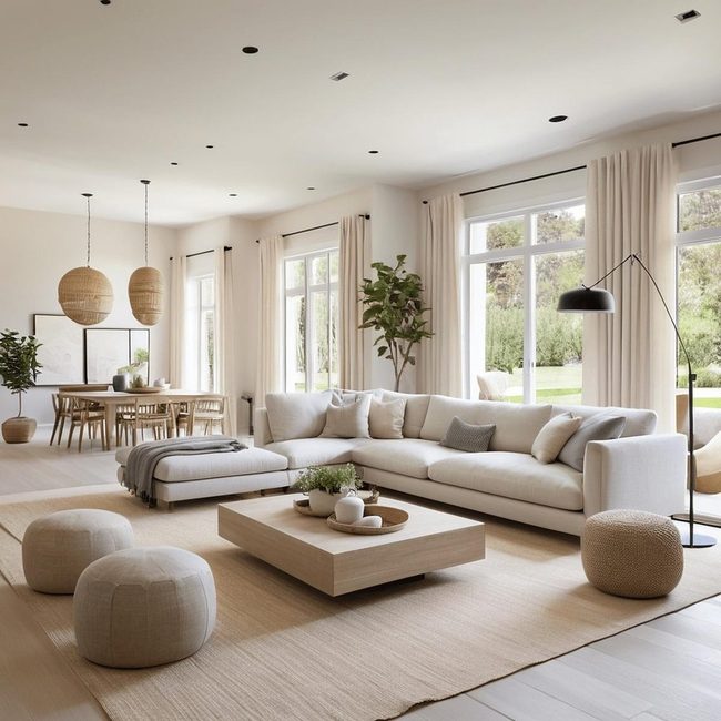Vintage Meets Minimalist Living