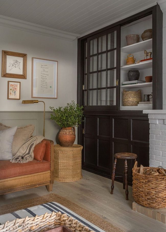 Corner Storage Meets Living Room Style