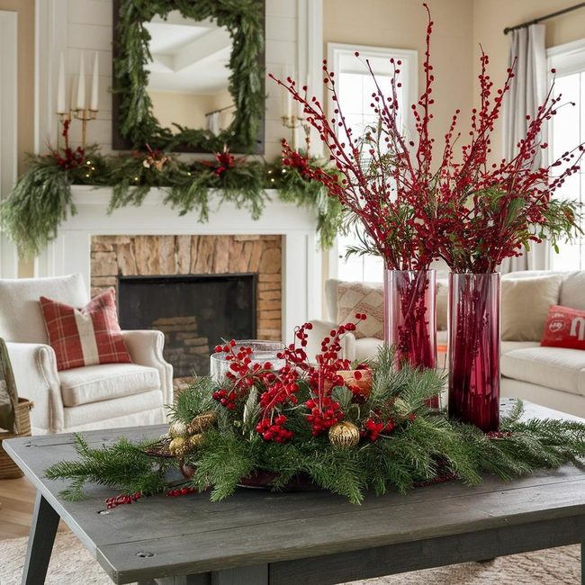 Daylit Red Berries Sparkle