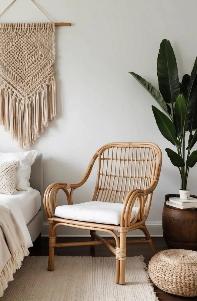 Earthy Woven Seat