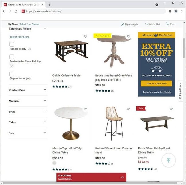Unique Global Furniture Under Budget