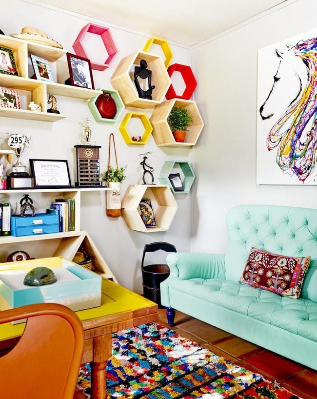 Neon Teal Furniture Pops