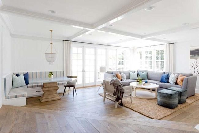 Exposed Wood Planks, Soaring Ceilings