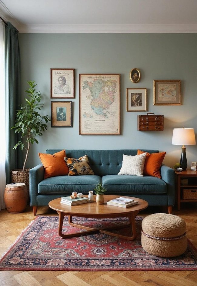 Cohesive Color And Furniture Language