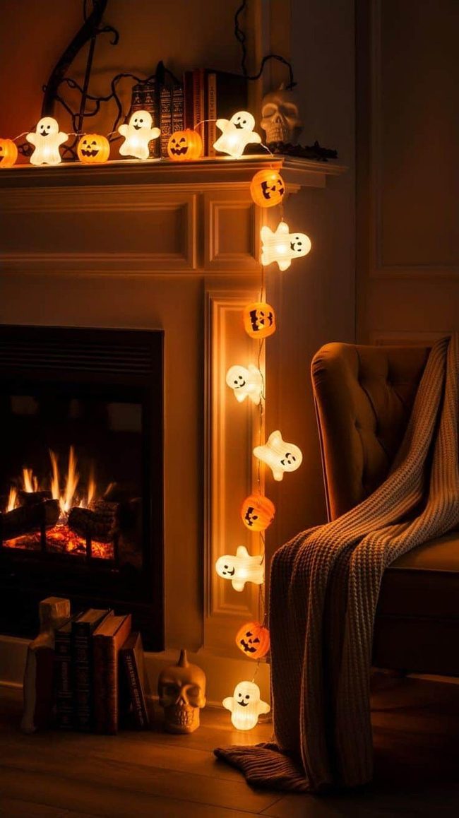 Glowing Halloween Shapes Indoor