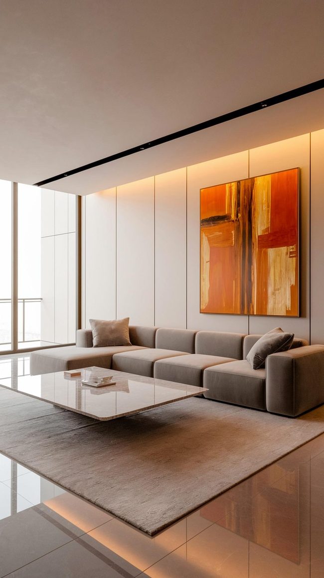 Beige And Black Inviting Wall Art
