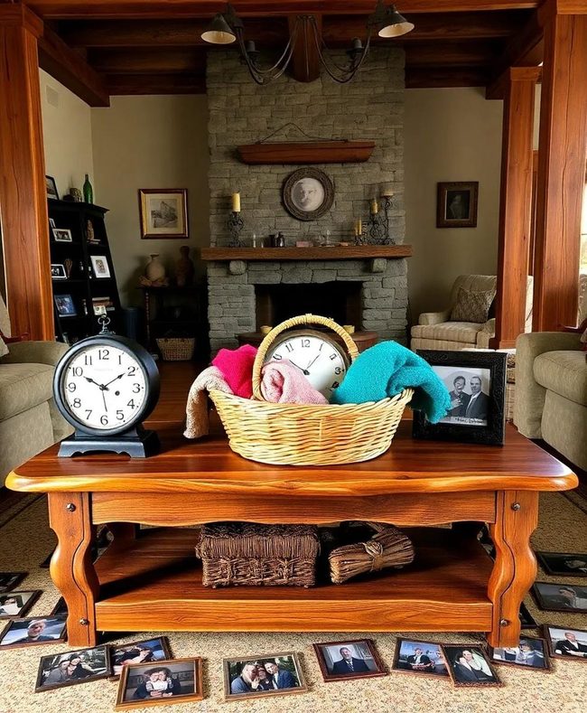 Weathered Timber Tables With Lived-In Character