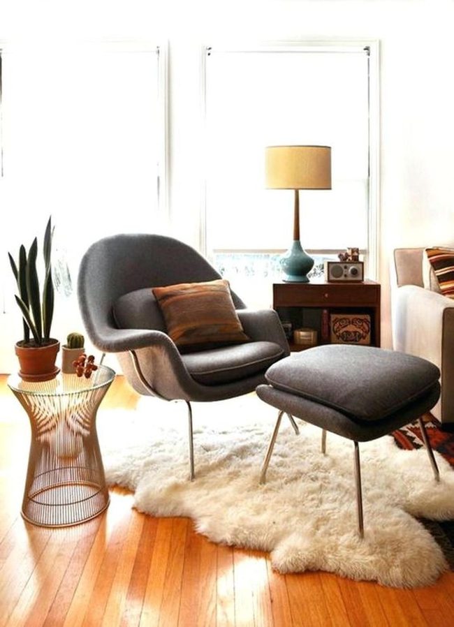 Warm Wood Meets Calm Gray