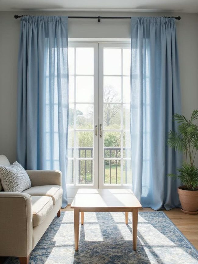 Curtain Colors Define Room Harmony