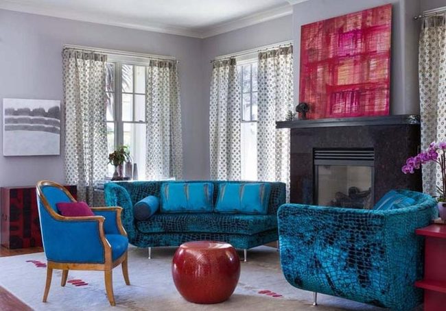 Red Velvet Statement Furniture Refresh