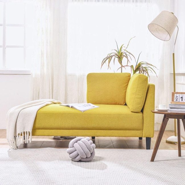Sunny Yellow Statement Chair