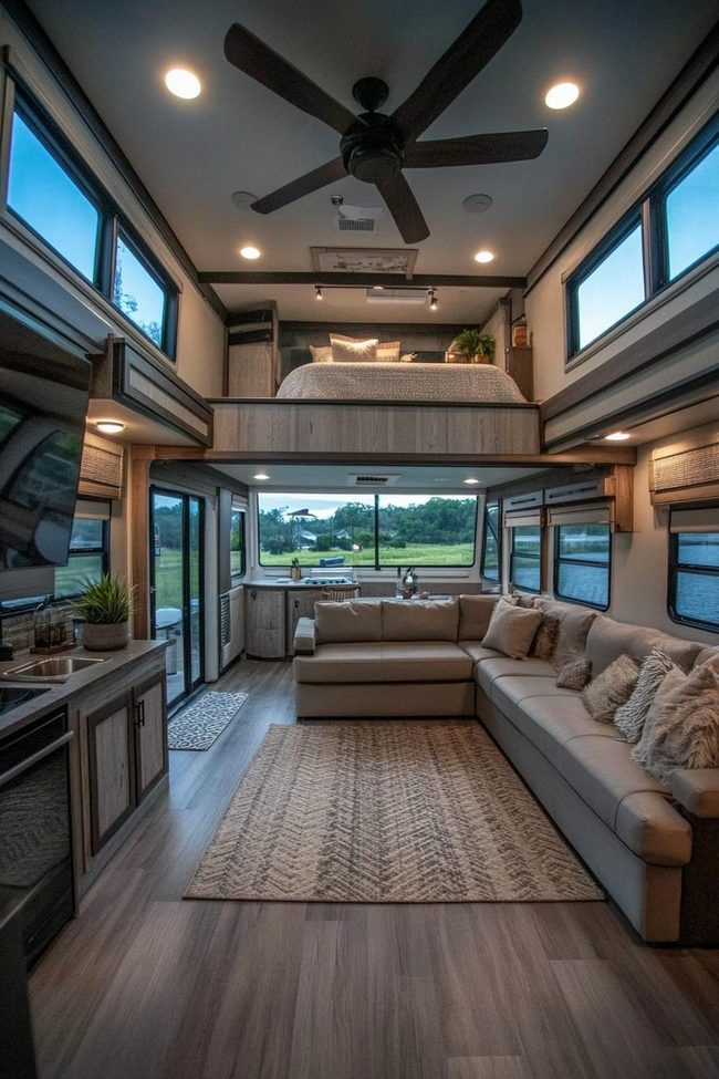 Furniture Dividers Define Rv Living
