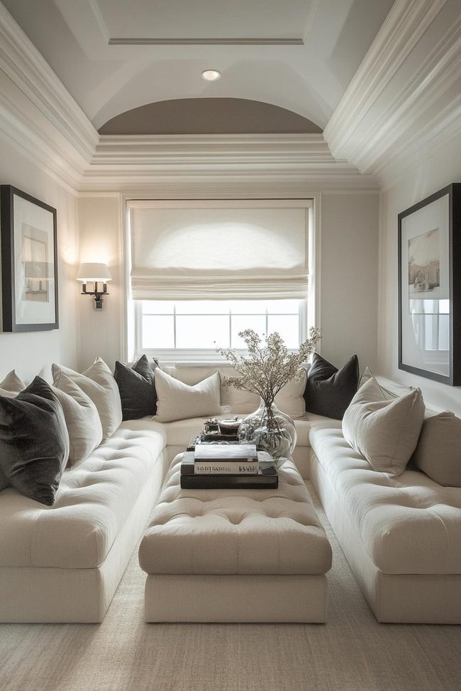 Bench-Sofa L-Shape Living Room