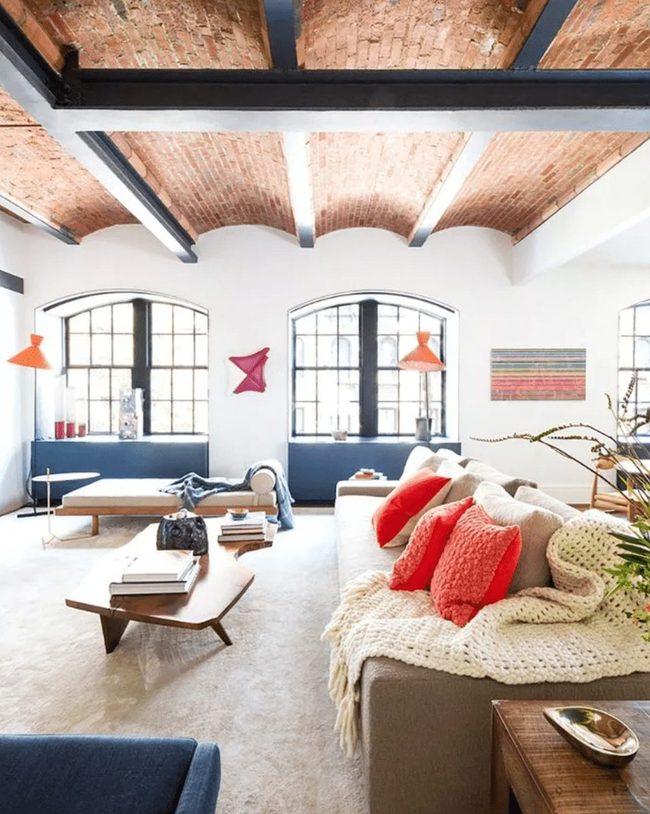 Floating Sofa Opens Rooms