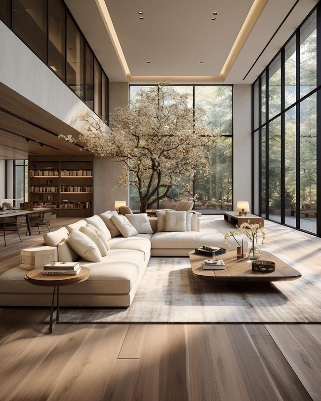 Natural Light And Living Greenery