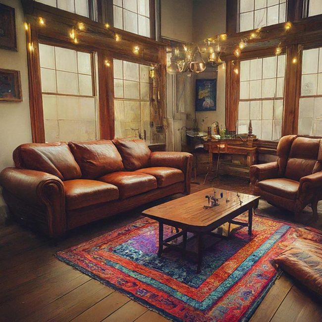 Blue Accents In Neutral Spaces