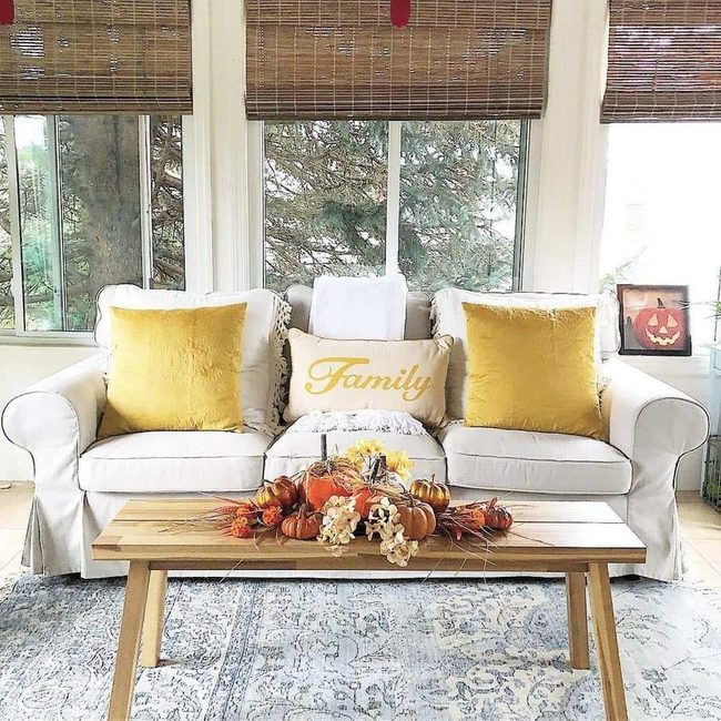 Gold Shimmer Meets Natural Wood