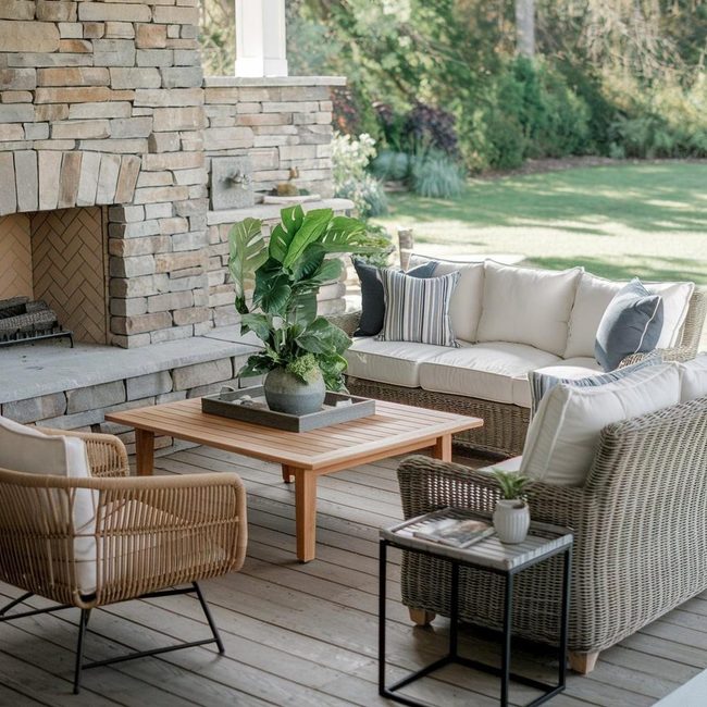 Alfresco Cooking Area Station For Entertaining