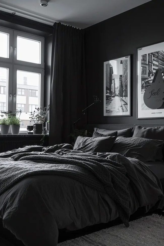 Black And White Urban Wall Art