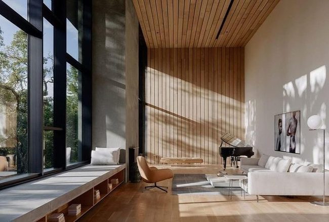 Glass Walls Frame Living Nature