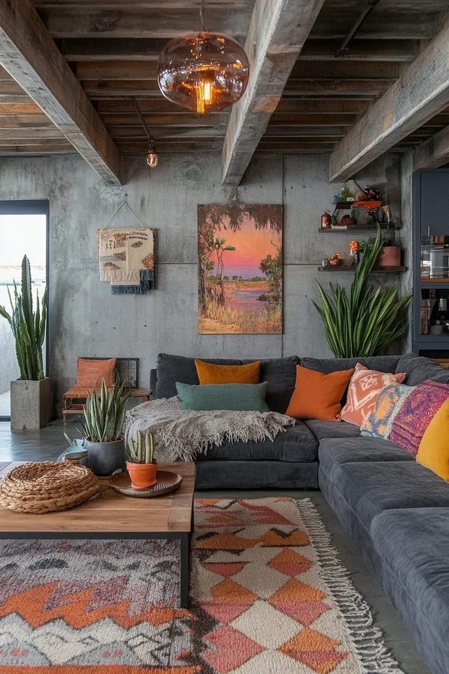 Dark Grey Sofa Urban Loft