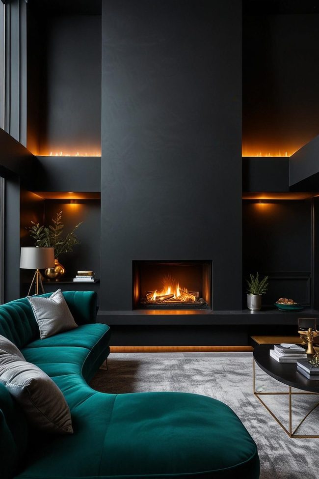 Dark Luxe Parlor Layers